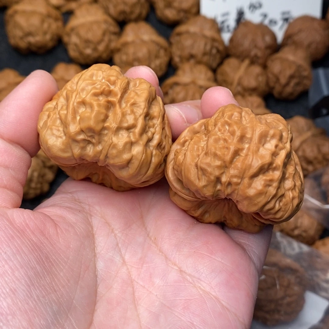 文玩核桃把件杰蛤蟆42微色差