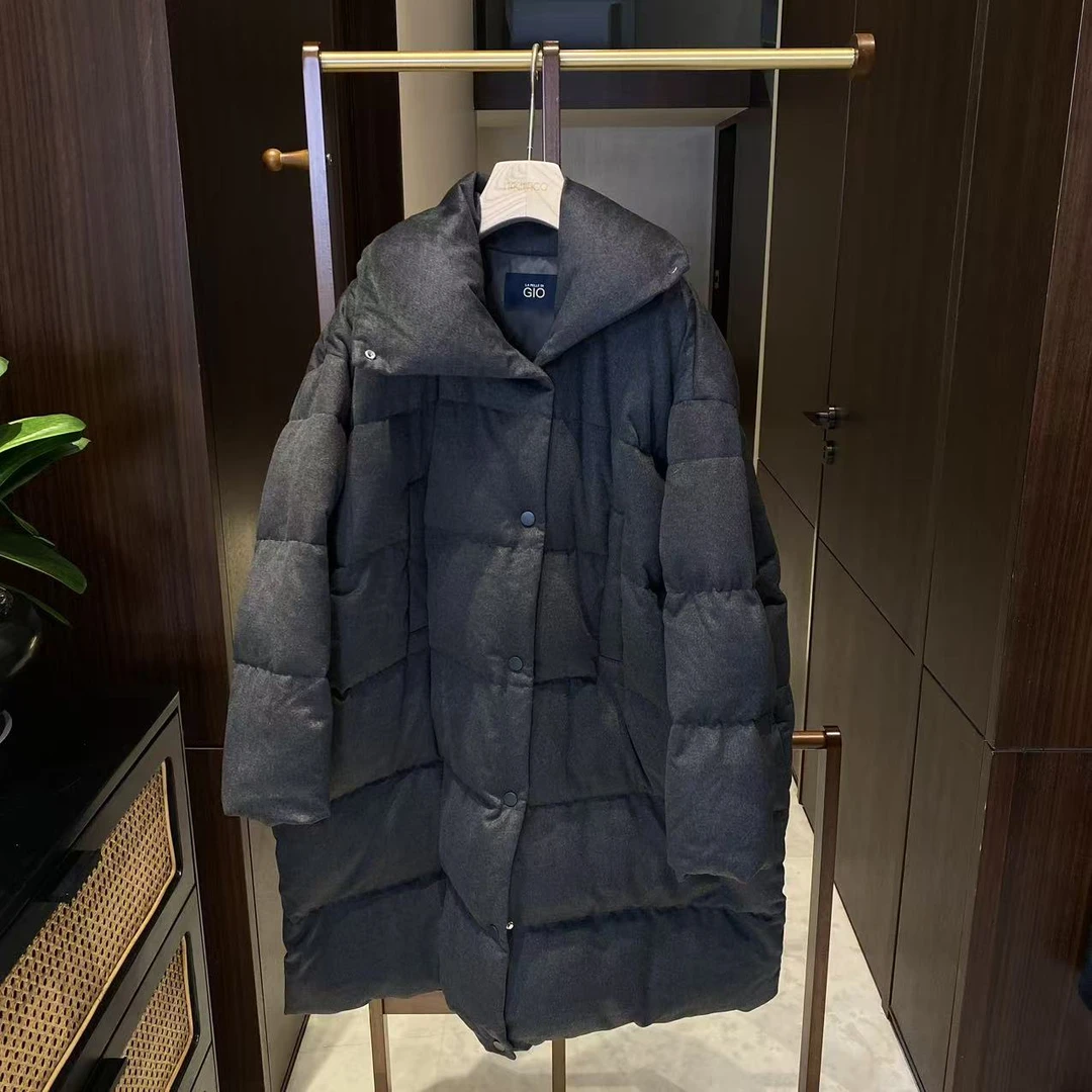 深灰 鹅绒服 YRF0044