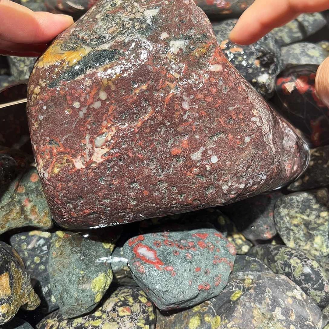 梅花玉鱼缸石茶周边