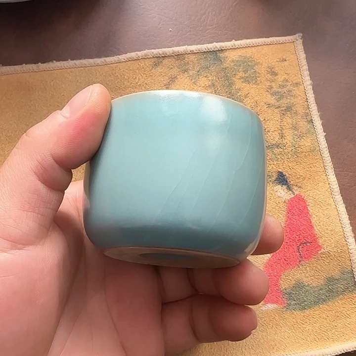 杯子天青釉 玉壁单杯