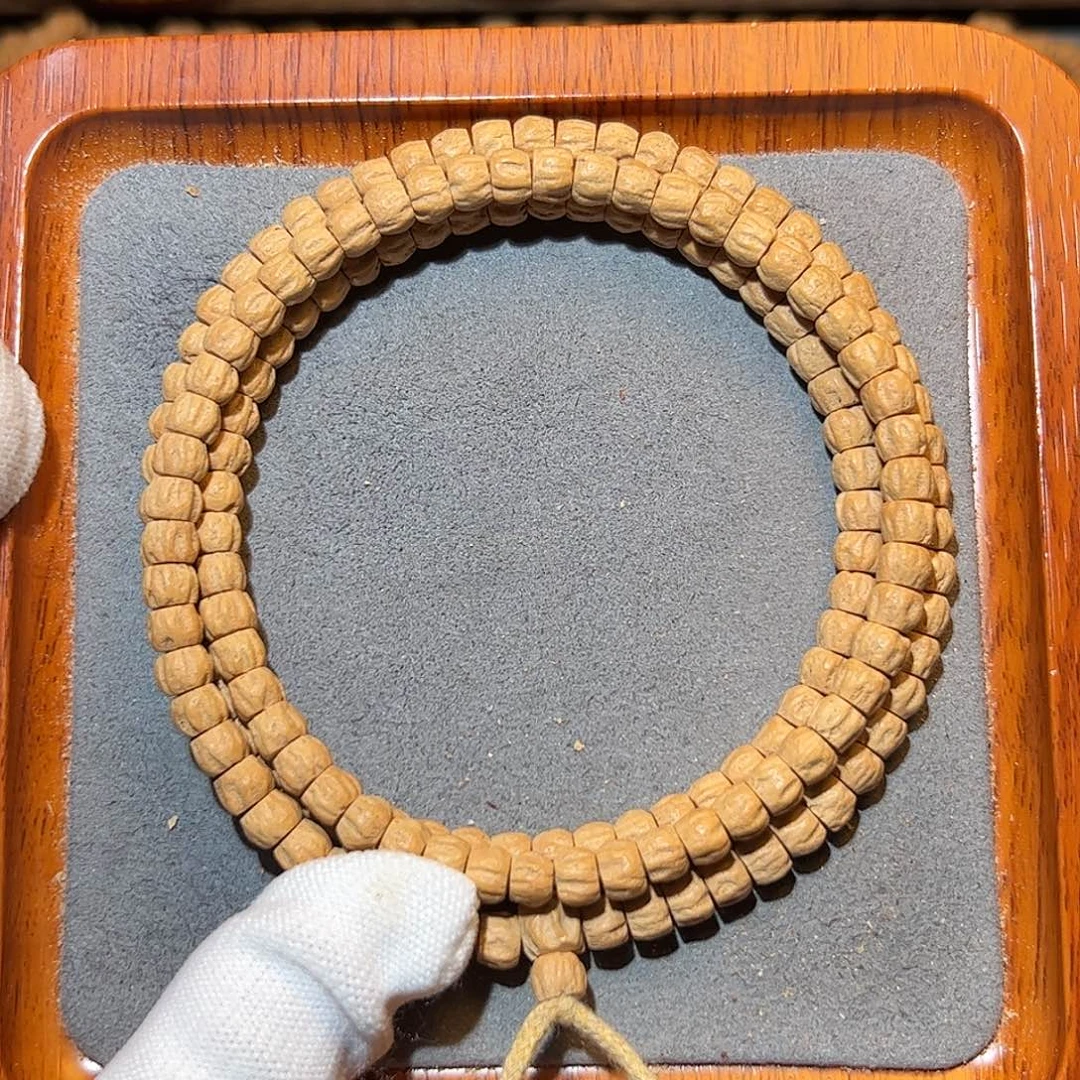 柏香籽/百香籽吊坠黄油皮方块顺6+