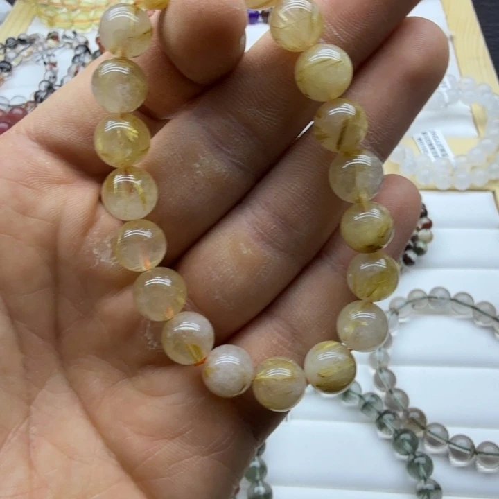 水晶手链未镶嵌天然