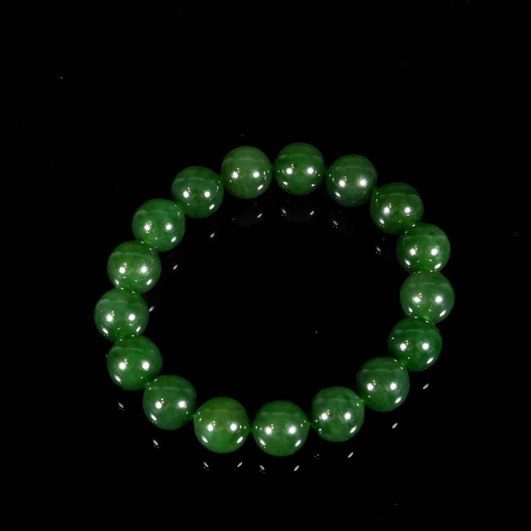 LOT.030和田碧玉项链/X3938