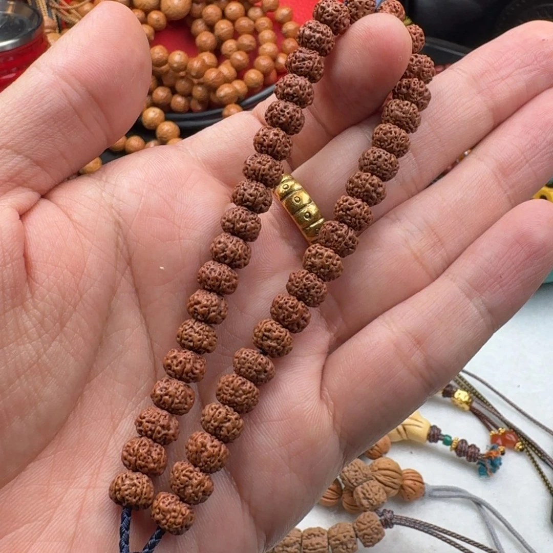 凤眼菩提吊坠手串