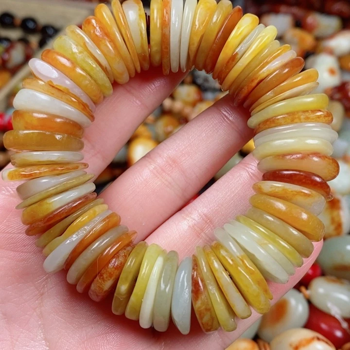 和田玉手链未镶嵌