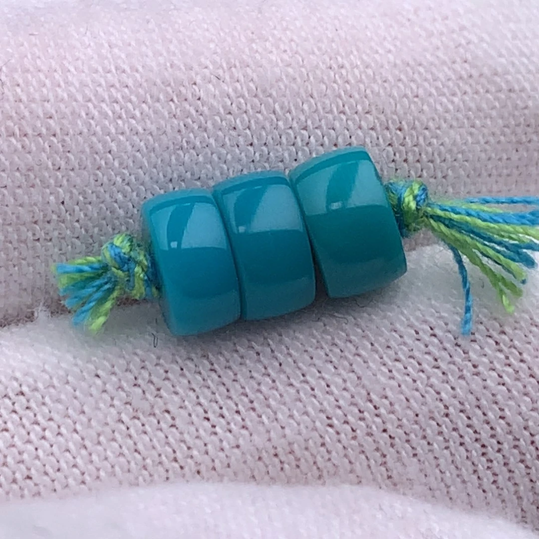 绿松石未镶嵌珠宝奇石6.5mm