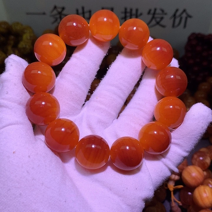 松木（琥珀木）手串/手链1.8 包浆高货