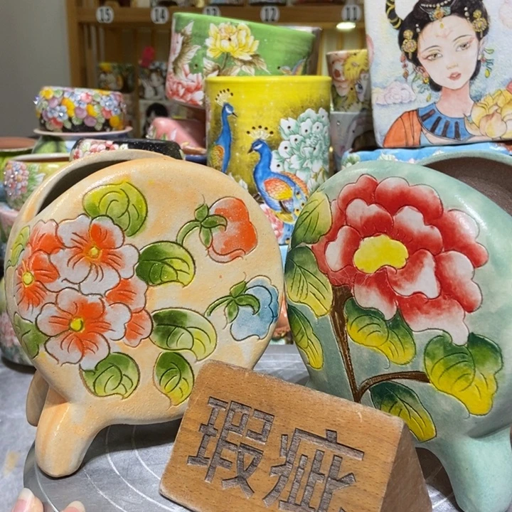 景德镇艺术手绘作品