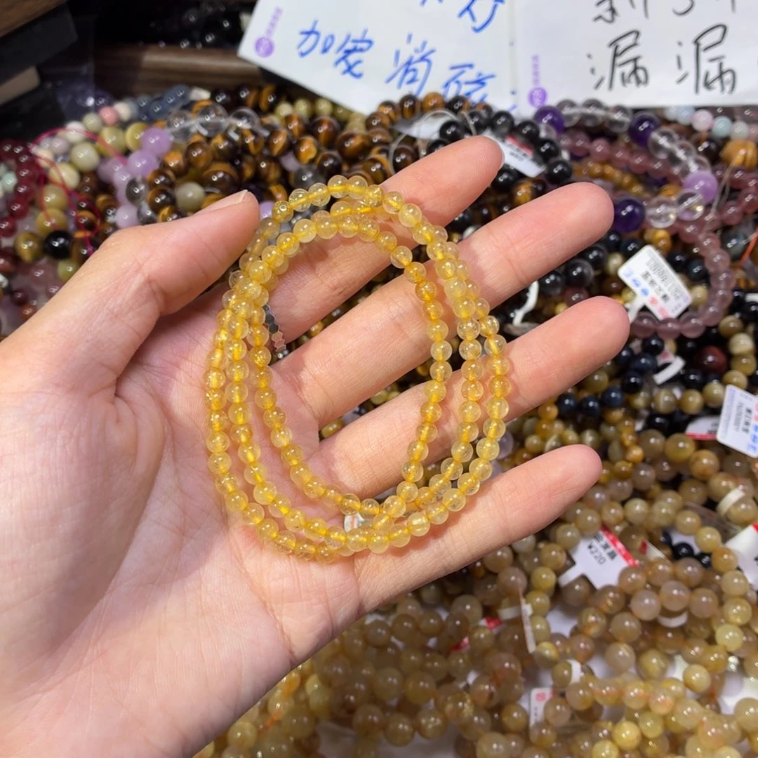 感***您发晶手链未镶嵌卡4