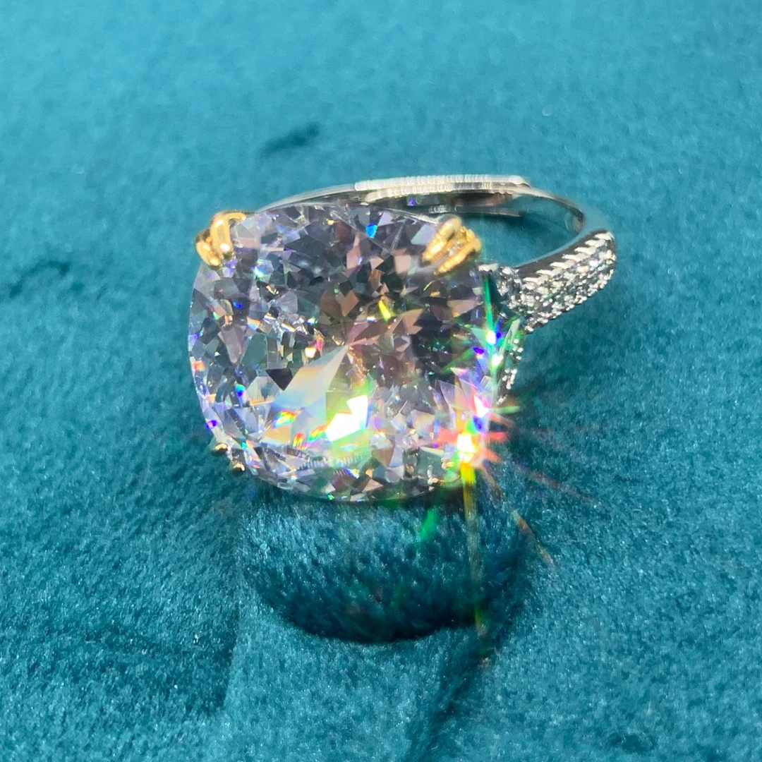 【南非库里南】NFKLN 高端奢华定制 璀璨四爪戒指 167