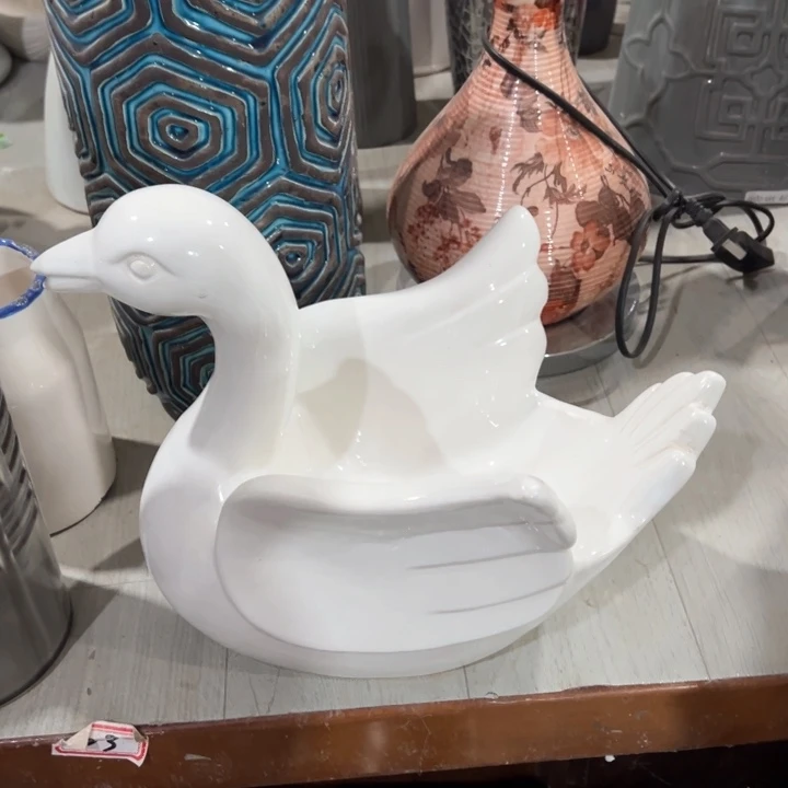 陶瓷花瓶摆件外贸出口微瑕捡漏