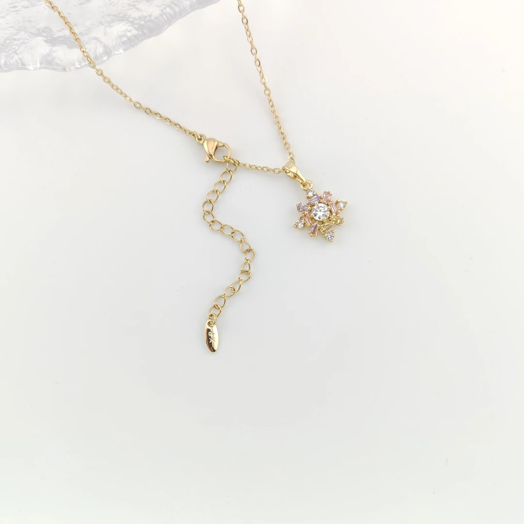 XUPING/旭平首饰 合金项链 【参与满赠】雪花项链 GDM X000755476N
