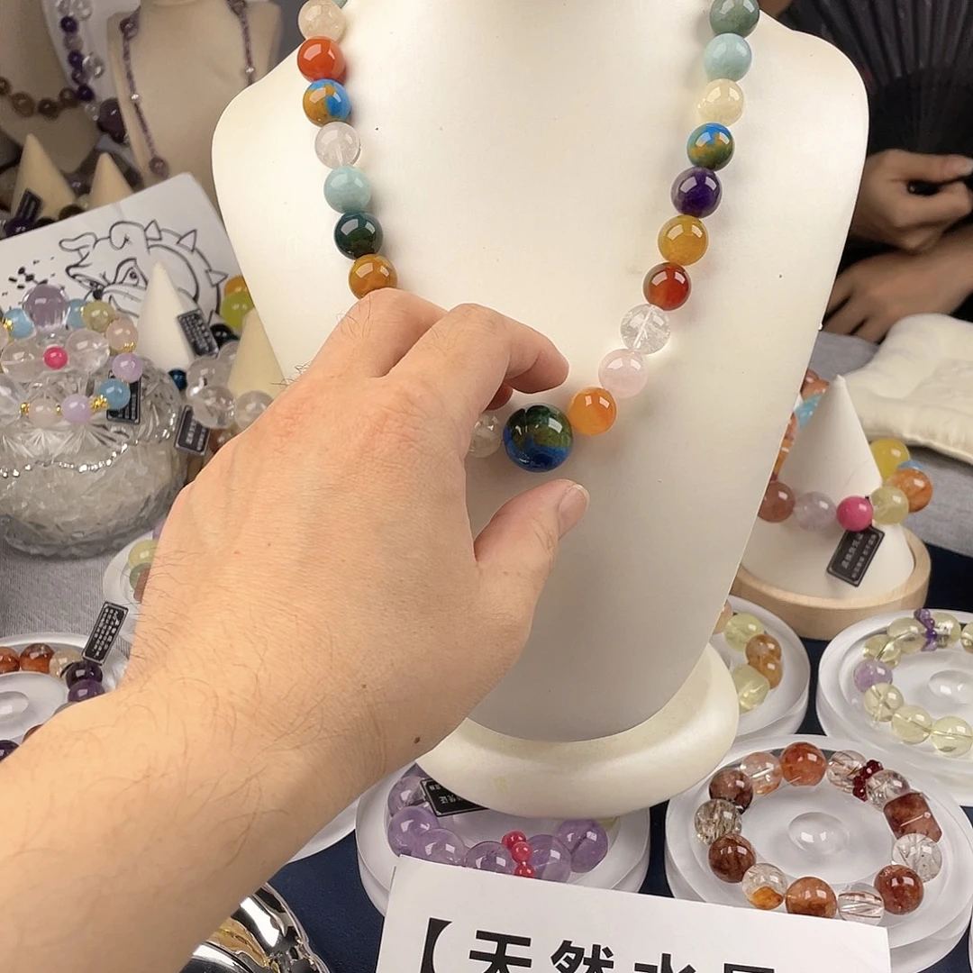 银S925镀金镶嵌手链水晶