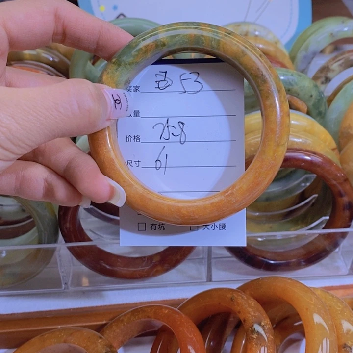 蛇纹石玉手镯未镶嵌汐*雨