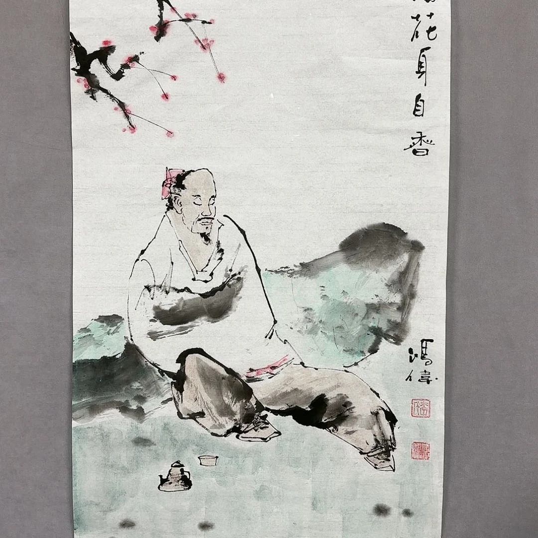 国画国画纯手绘作品请放心去藏