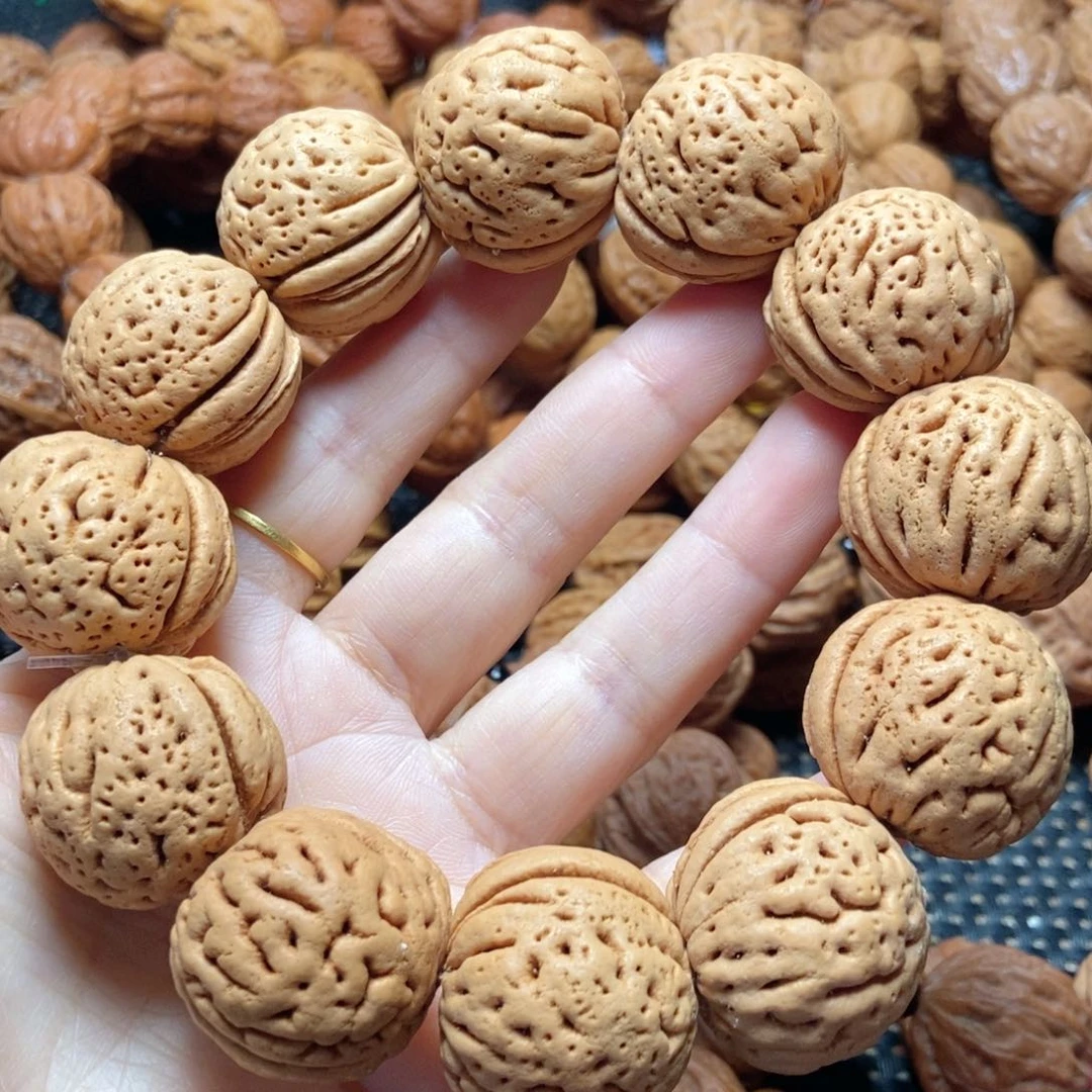 文玩核桃手串桃核