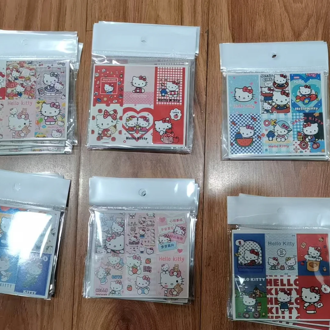 NM-视频专属8张入KITTY猫贴纸多款混装一单40包