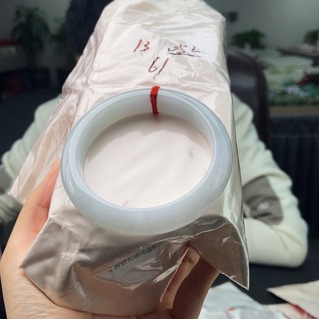 翡翠未镶嵌手镯拍一发一