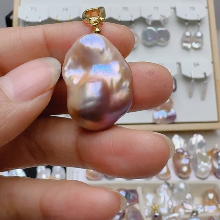 未镶嵌颈饰淡水珍珠