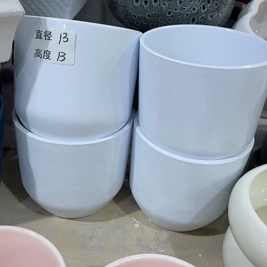 多肉绿植陶瓷花盆9.9包邮，有孔