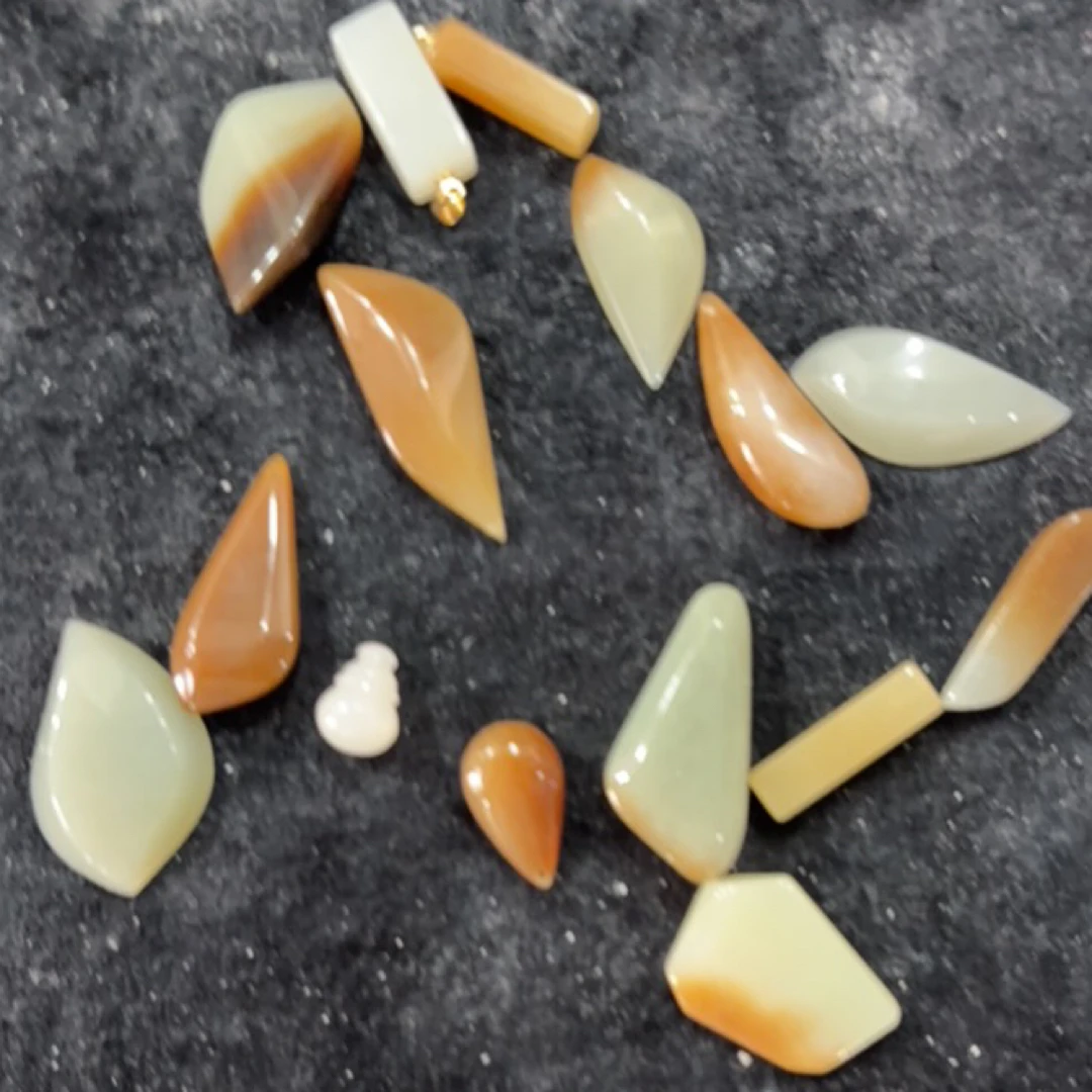 天然珍贵籽石原石独特观赏价值石头