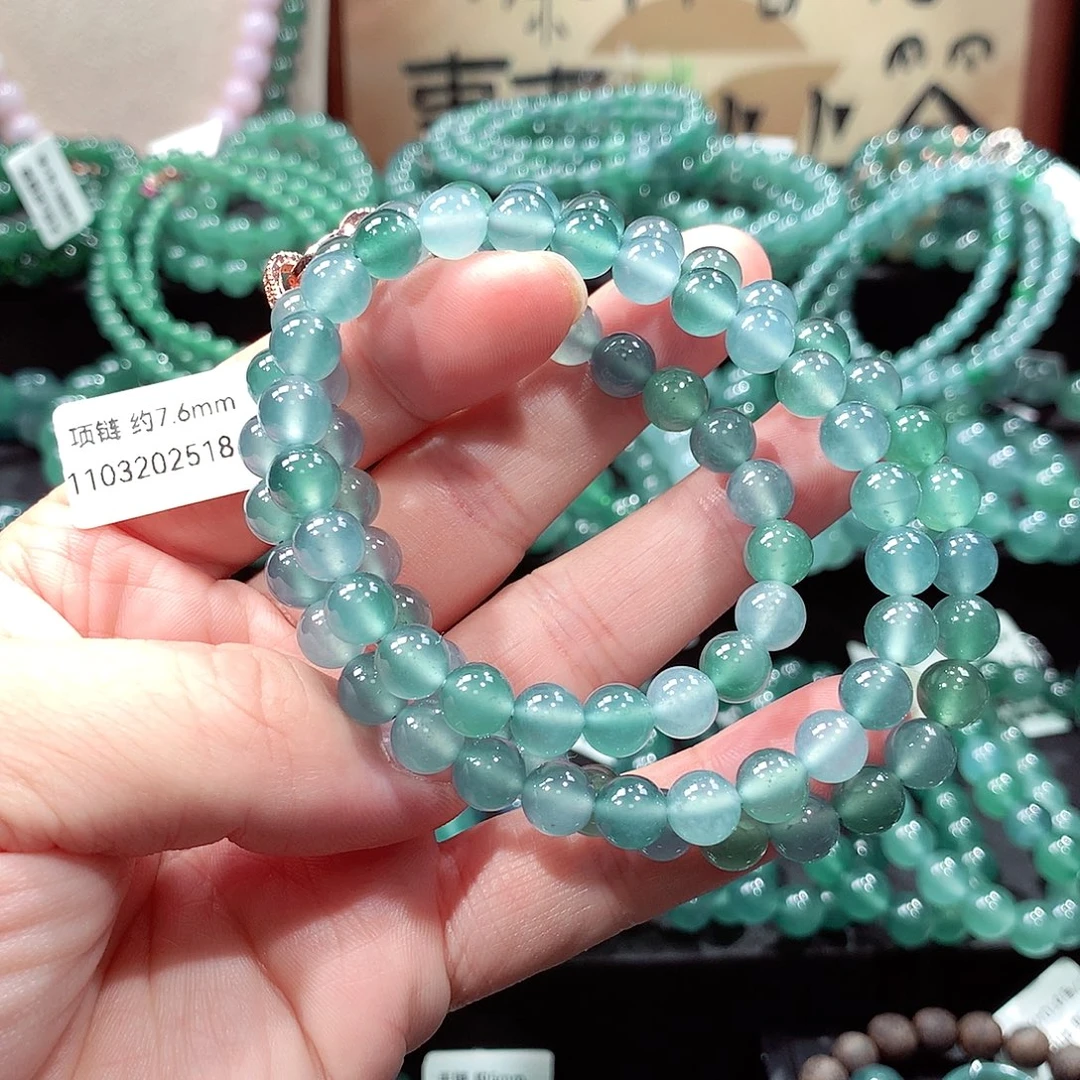 翡翠未镶嵌手链卡8