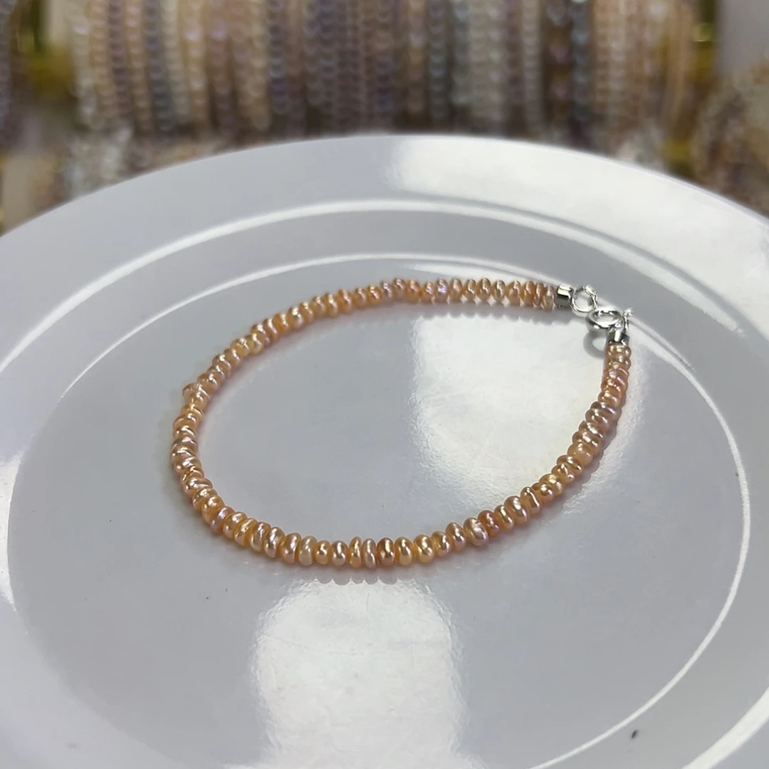 淡水珍珠手绳钛钢