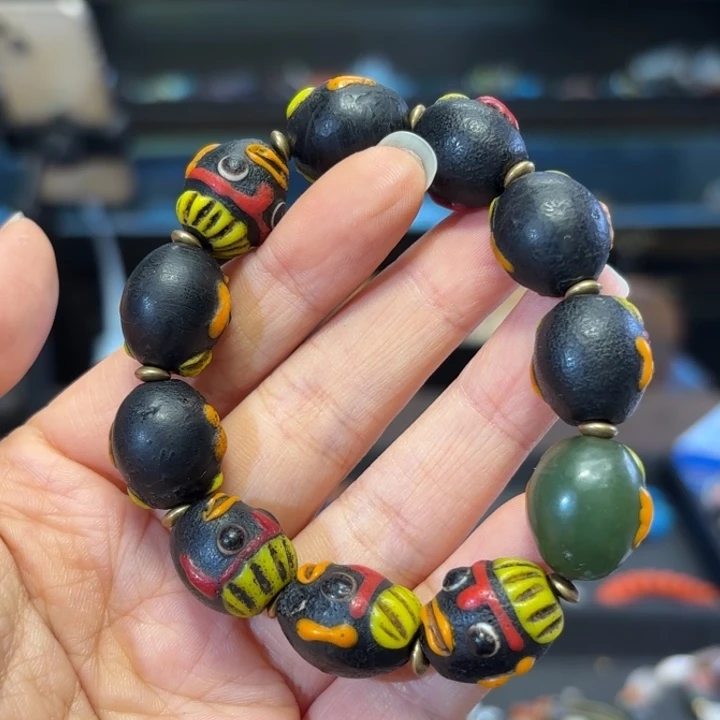 颈饰琉璃琉璃单珠