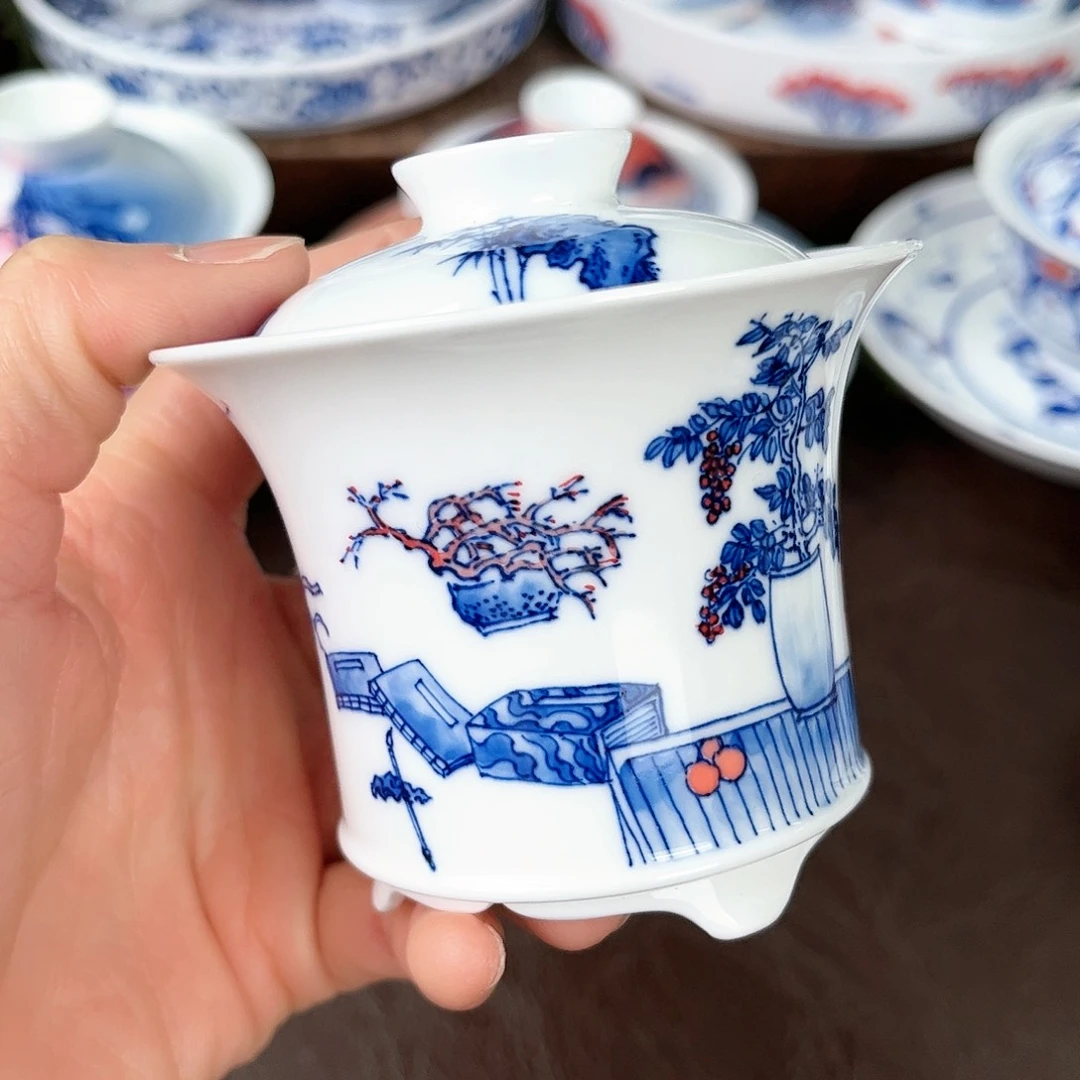 手绘高温瓷器瓷器