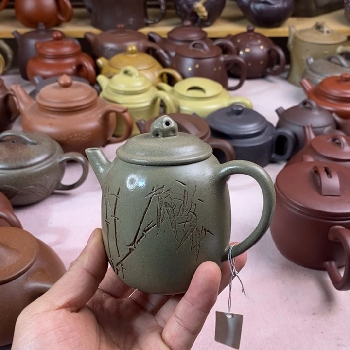 紫砂茶壶凌*宜兴紫砂壶