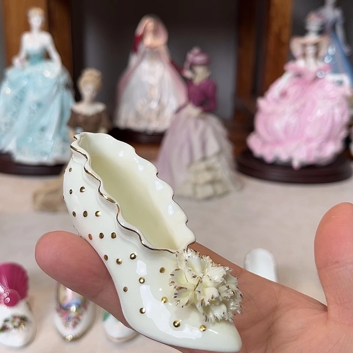 杯欧洲中古瓷器摆件