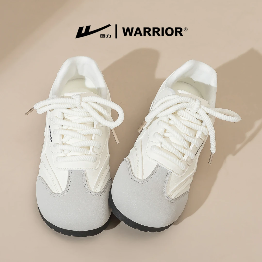 回力女鞋平底德训鞋女款秋季新款爆款复古百搭休闲小白鞋运动板鞋