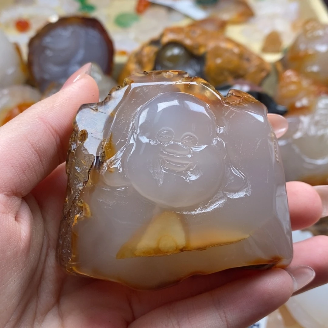 玛瑙/玉髓未镶嵌颈饰