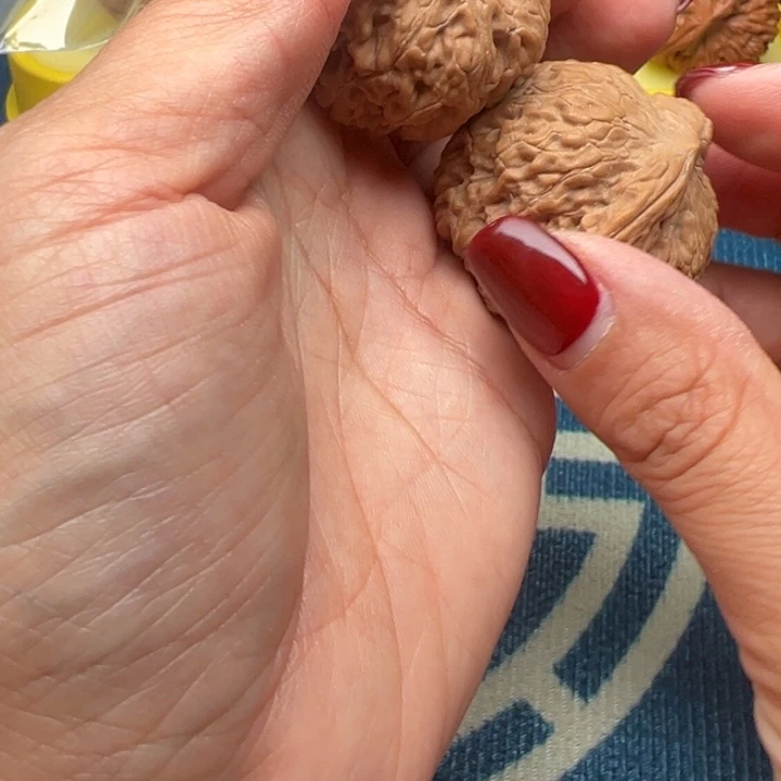 桃核吊坠文玩平底锅