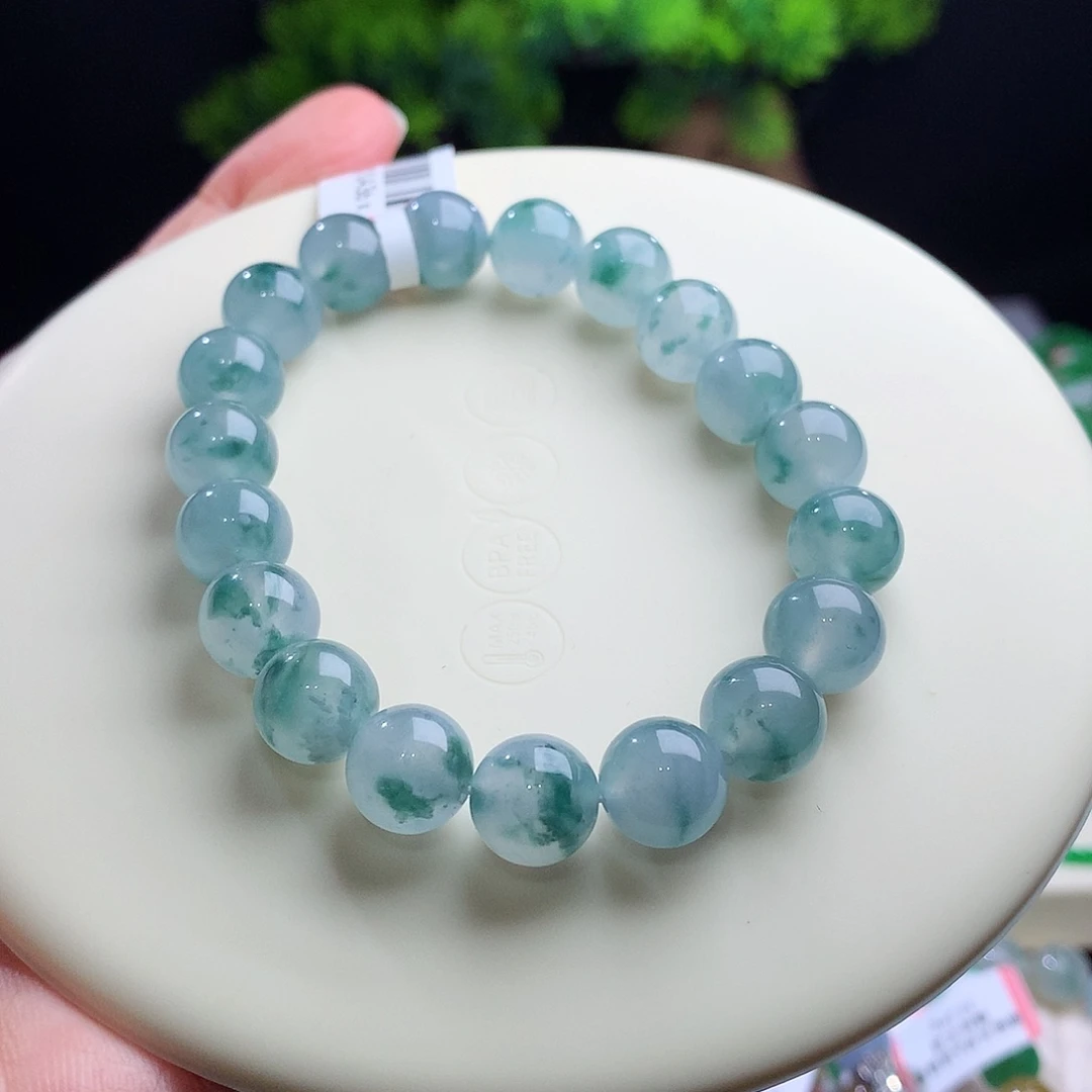 未镶嵌手串翡翠卡10mm