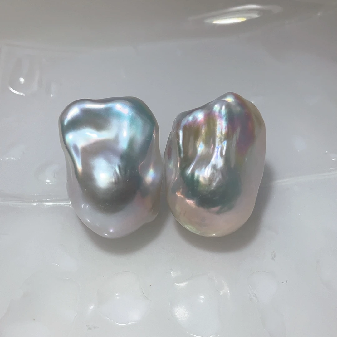 未镶嵌淡水珍珠耳饰