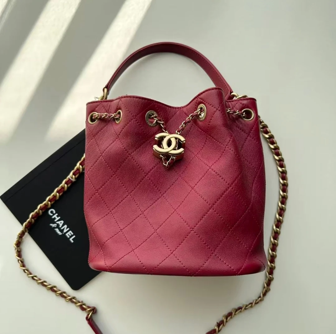 95新 Chanel/香奈儿 98新 奢总管/手提水桶包/00001
