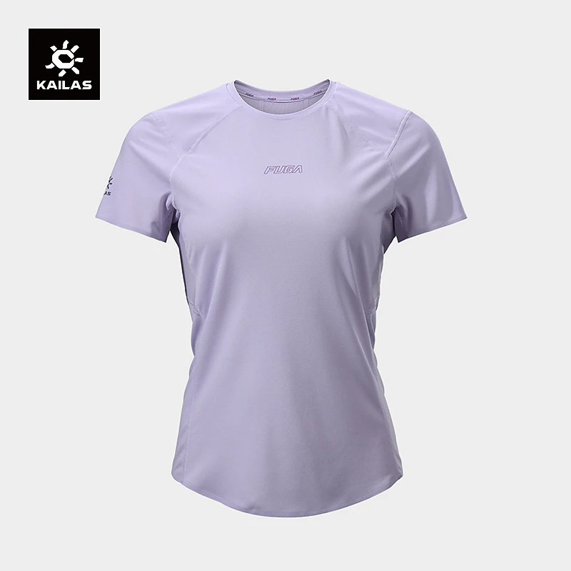 KAILAS凯乐石 FUGA功能短袖T恤速干跑含防臭防磨户外跑山训练服女