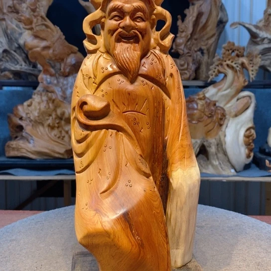 柏木（崖柏）根雕摆件
