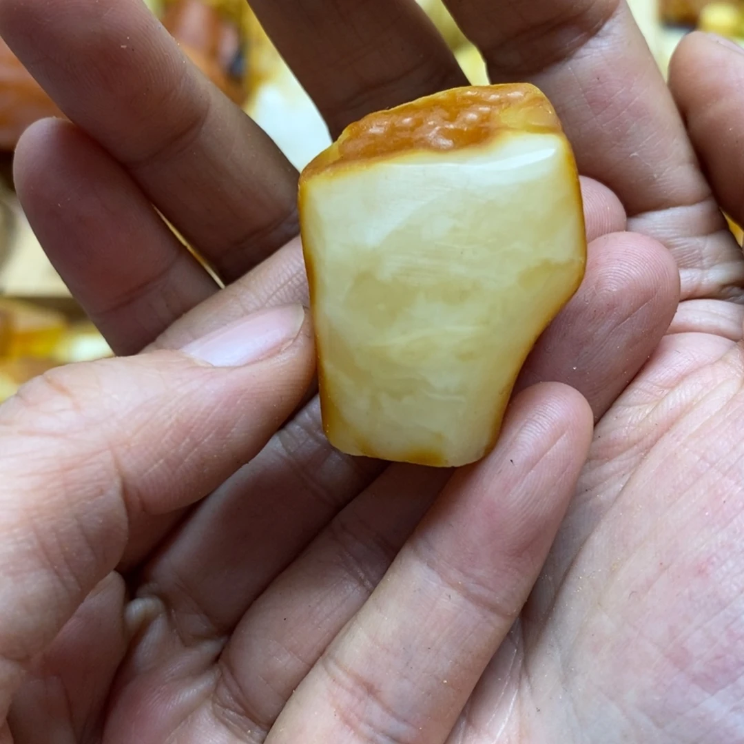 定制蜜蜡未镶嵌吴**饼传世琥珀蜜蜡定制