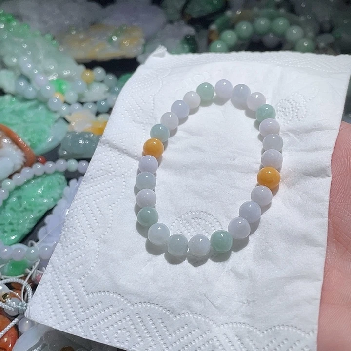 颈饰未镶嵌翡翠天