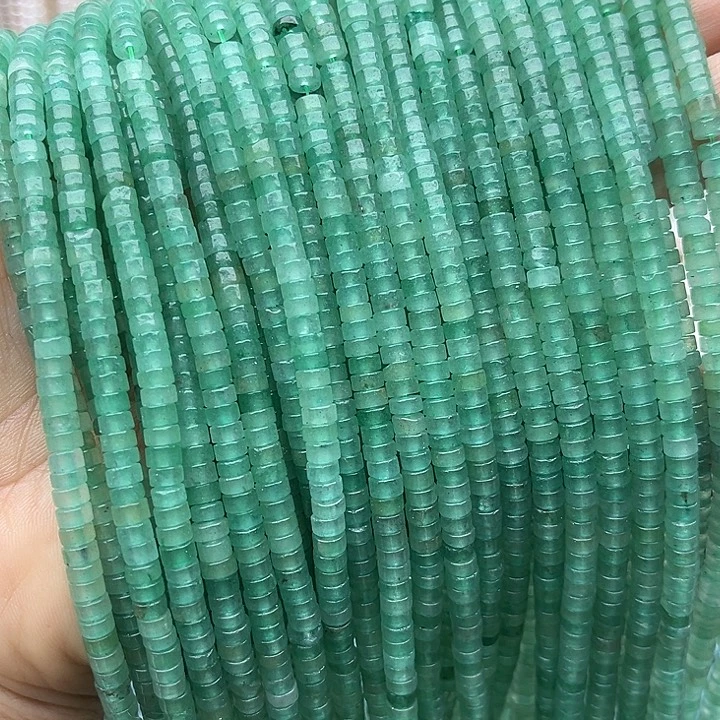 玛瑙/玉髓未镶嵌珠宝半成品一条4/2mm左右东陵玉直切