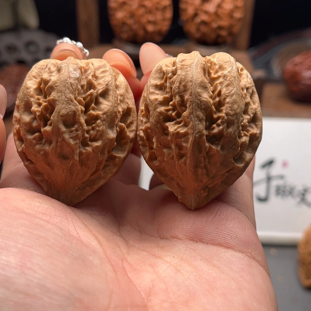 文玩核桃把件关东木子家楸大胖113