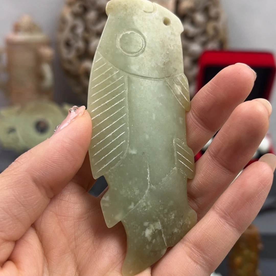 和田玉未镶嵌颈饰鉴古藏珍鉴古藏珍