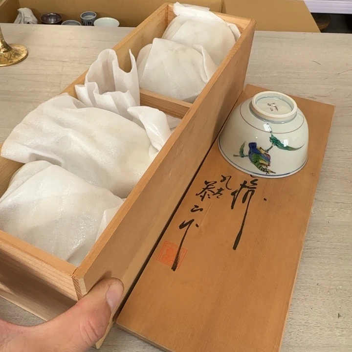 瓷片茶道具工艺品