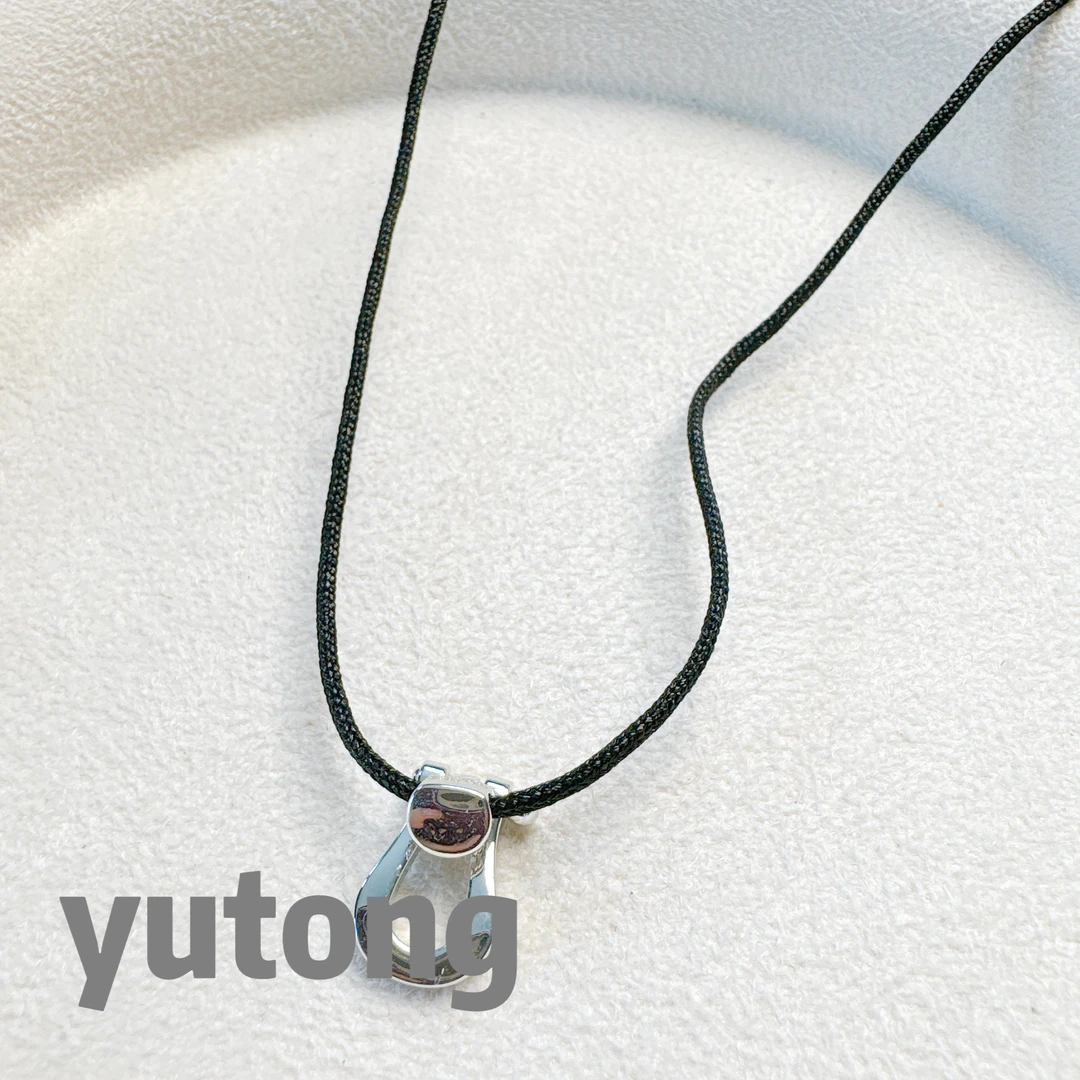 铜合金棉绳项链 【雨桐轻奢饰品】设计款项链YT03626