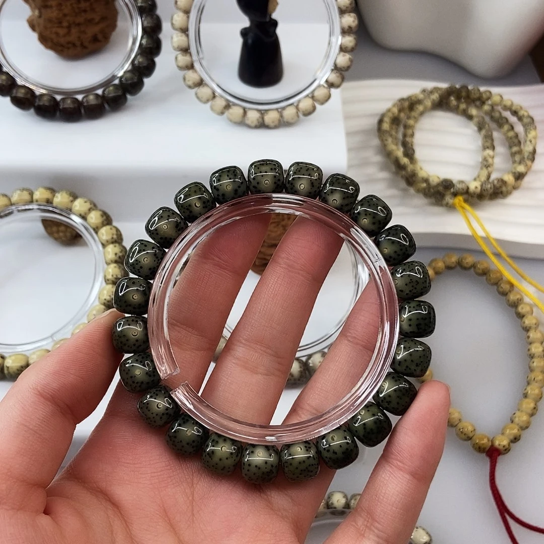 手串星月菩提卡10帝绿小细星m