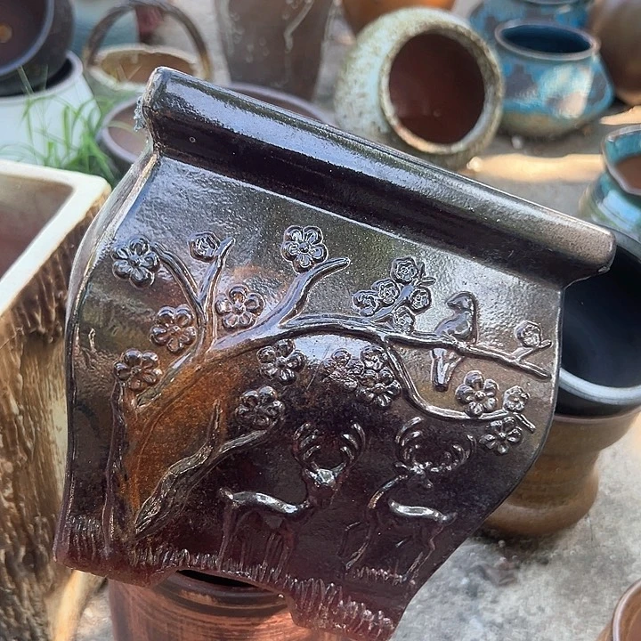紫砂花盆次品次品次品