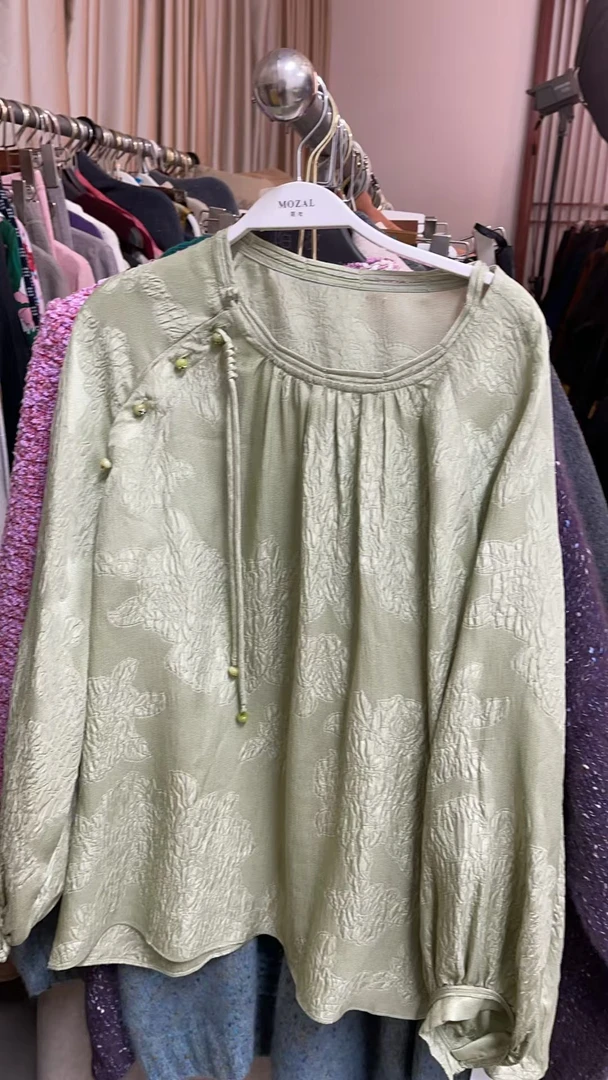 陌妆桑蚕丝孤品T3143