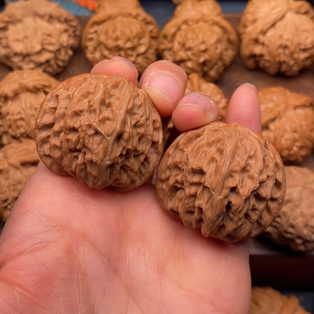 文玩核桃把件37山地磨